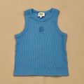 SEED TEEN tank top size 10 girls blue