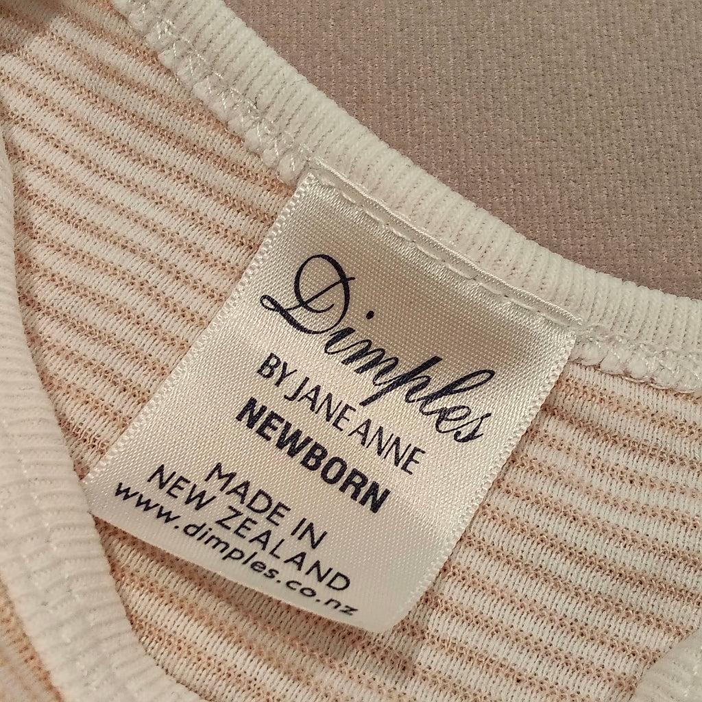 DIMPLES by Jane Anne Merino sleep gown size Newborn Girls