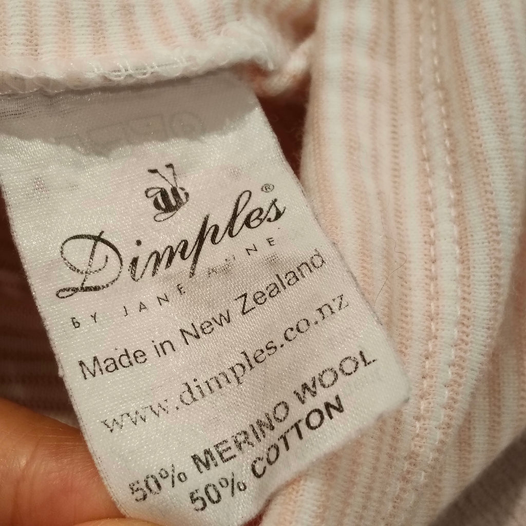 DIMPLES by Jane Anne Merino sleep gown size Newborn Girls