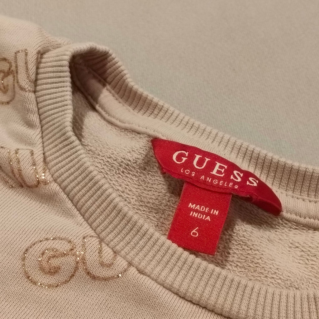 GUESS jumper size 6 girls (kindy condition)