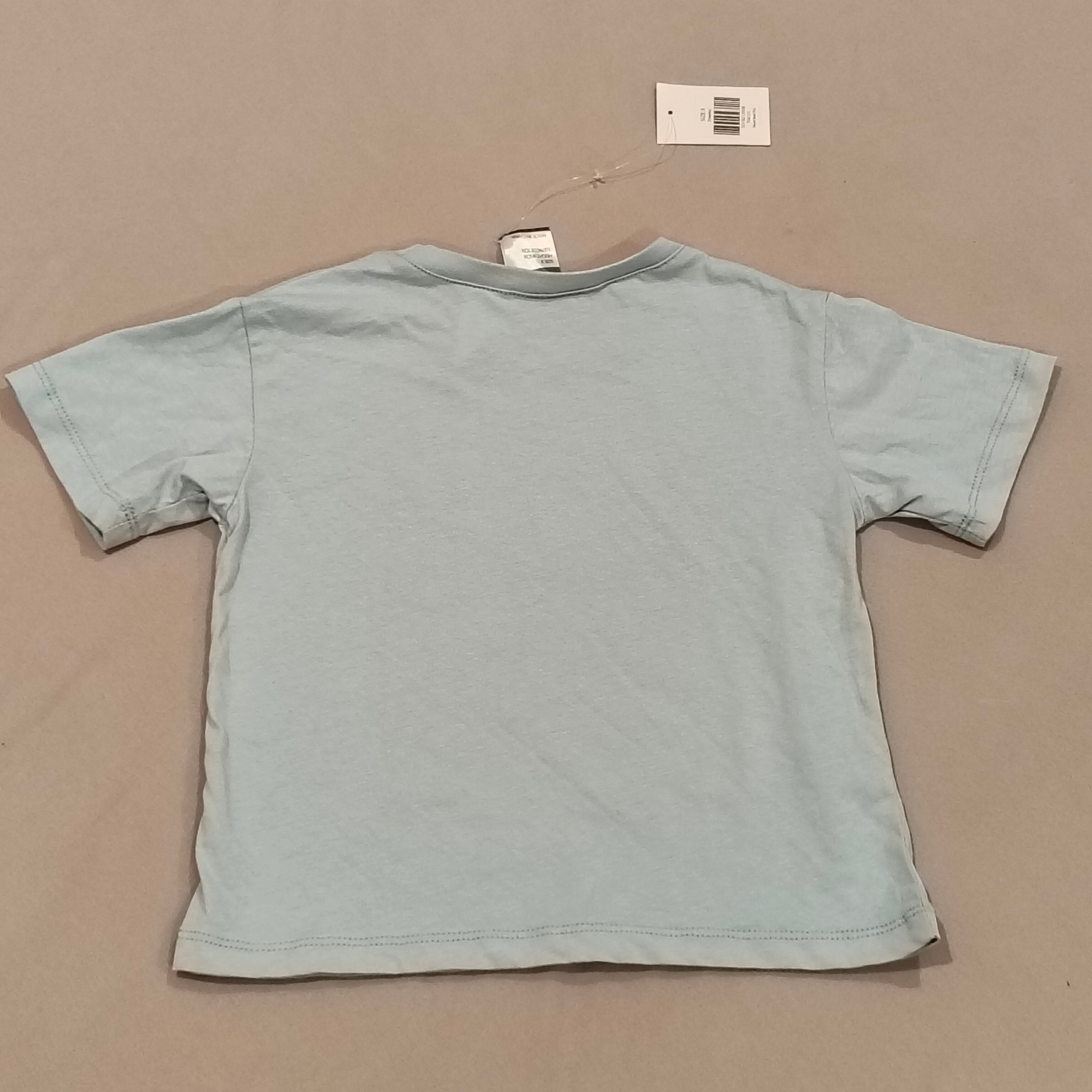 NEW Ricoche tee size 3 girls short sleeve light blue BNWT