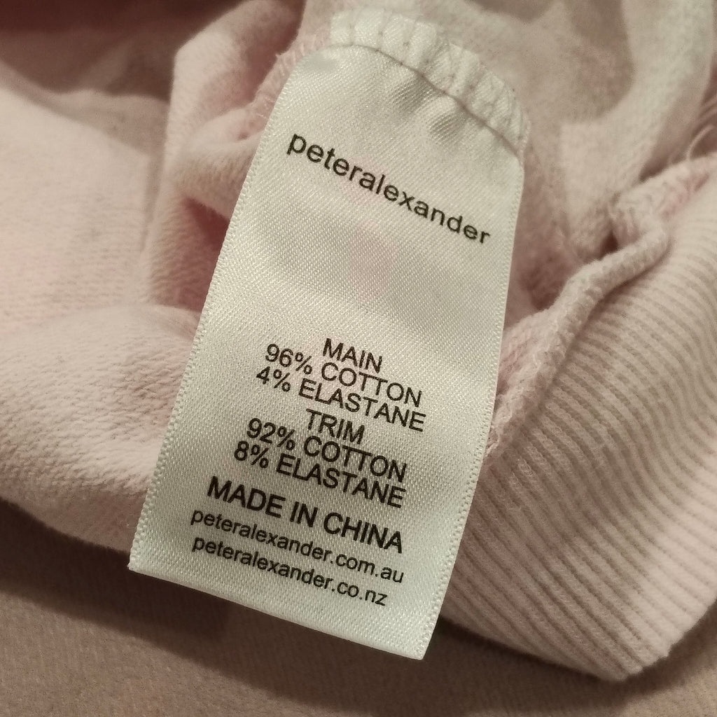 PETER ALEXANDER top size 2 girls long sleeve light pink