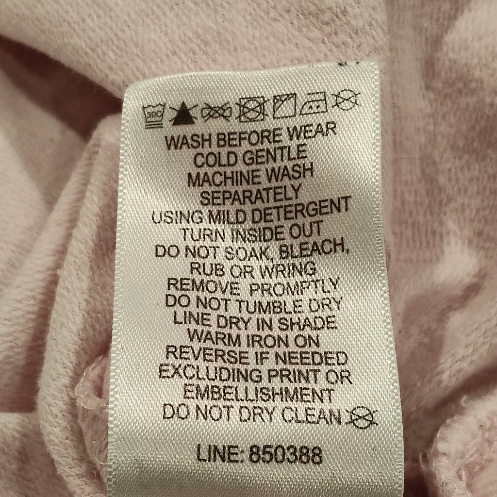PETER ALEXANDER top size 2 girls long sleeve light pink
