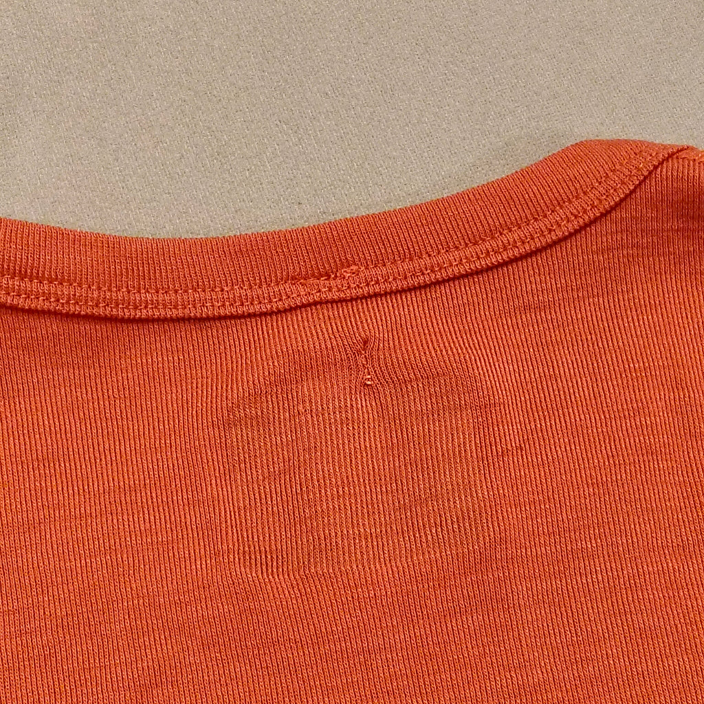 MACPAC Merino tank top size 10 unisex kids orange