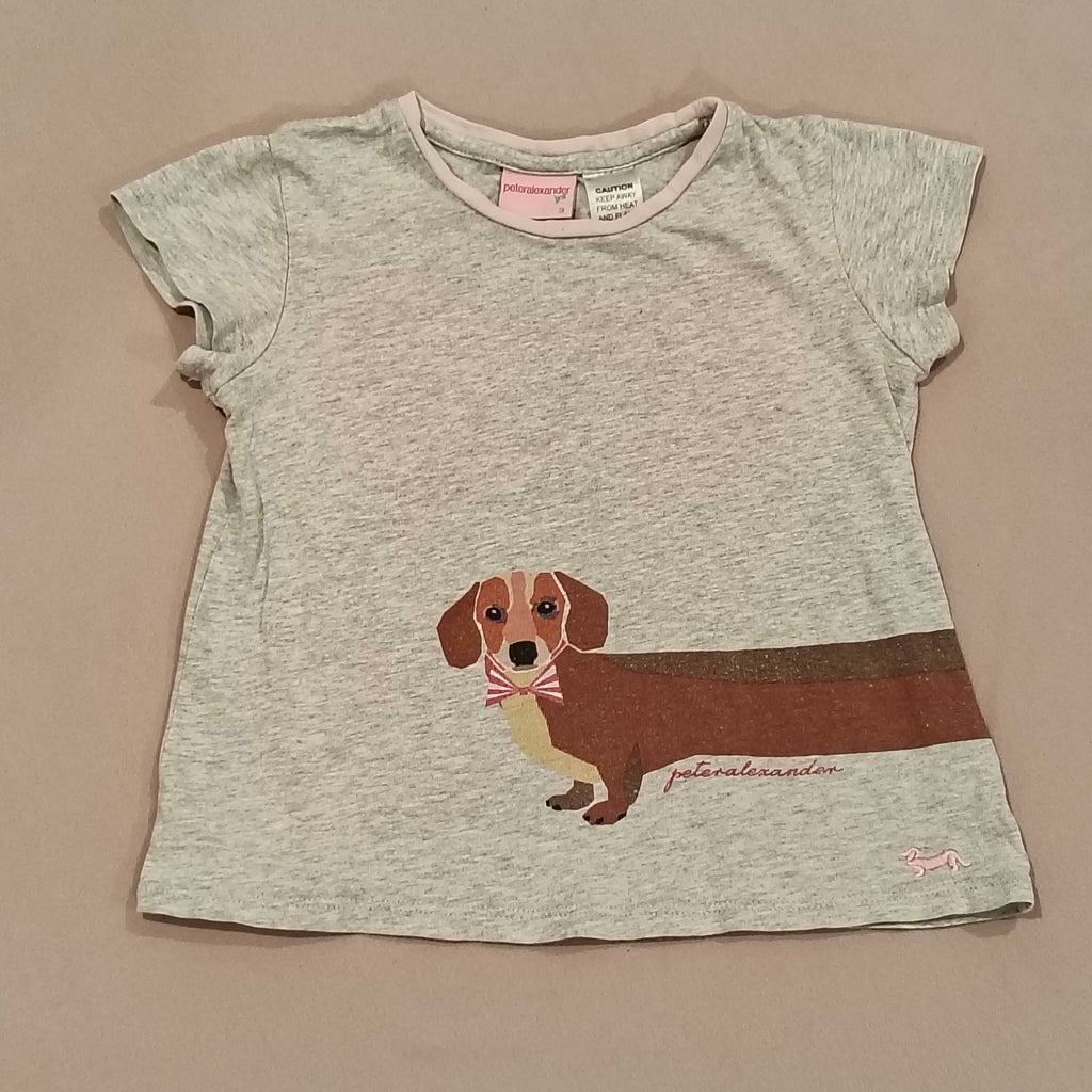 PETER ALEXANDER top size 3 girls short sleeve