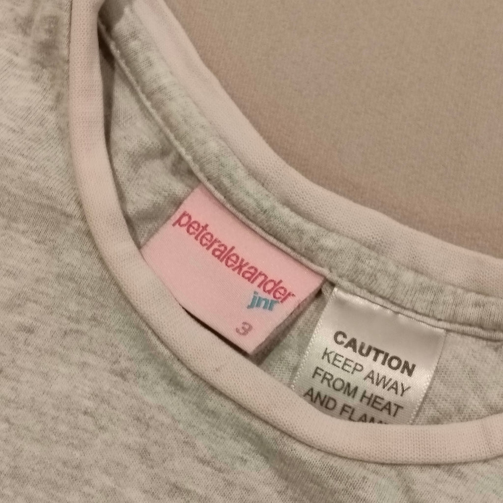 PETER ALEXANDER top size 3 girls short sleeve