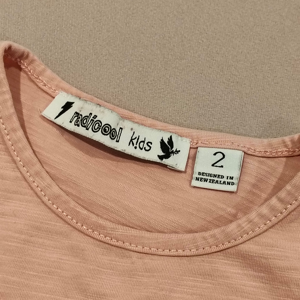 RADICOOL top size 2 girls short sleeve