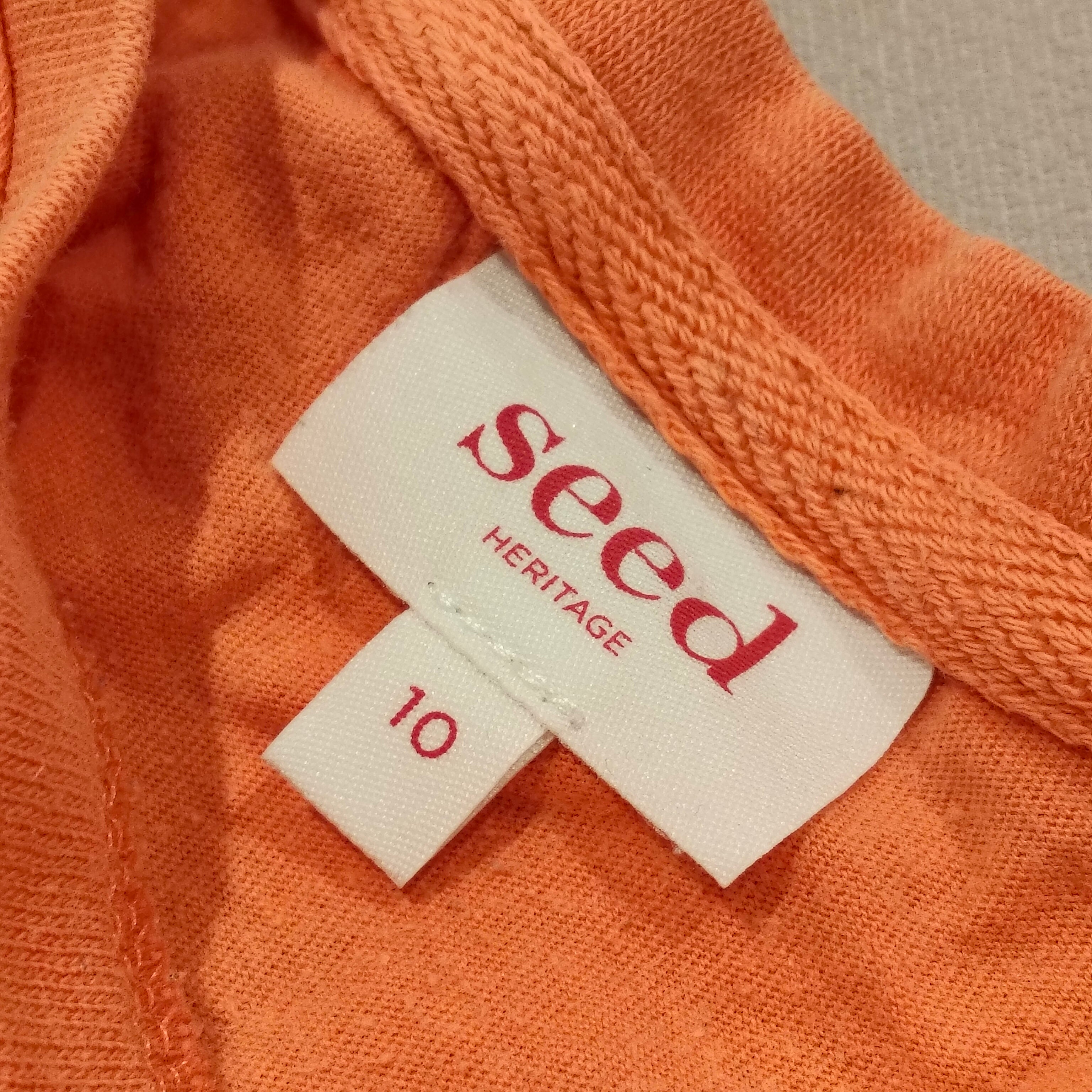 SEED top size 10 girls short sleeve