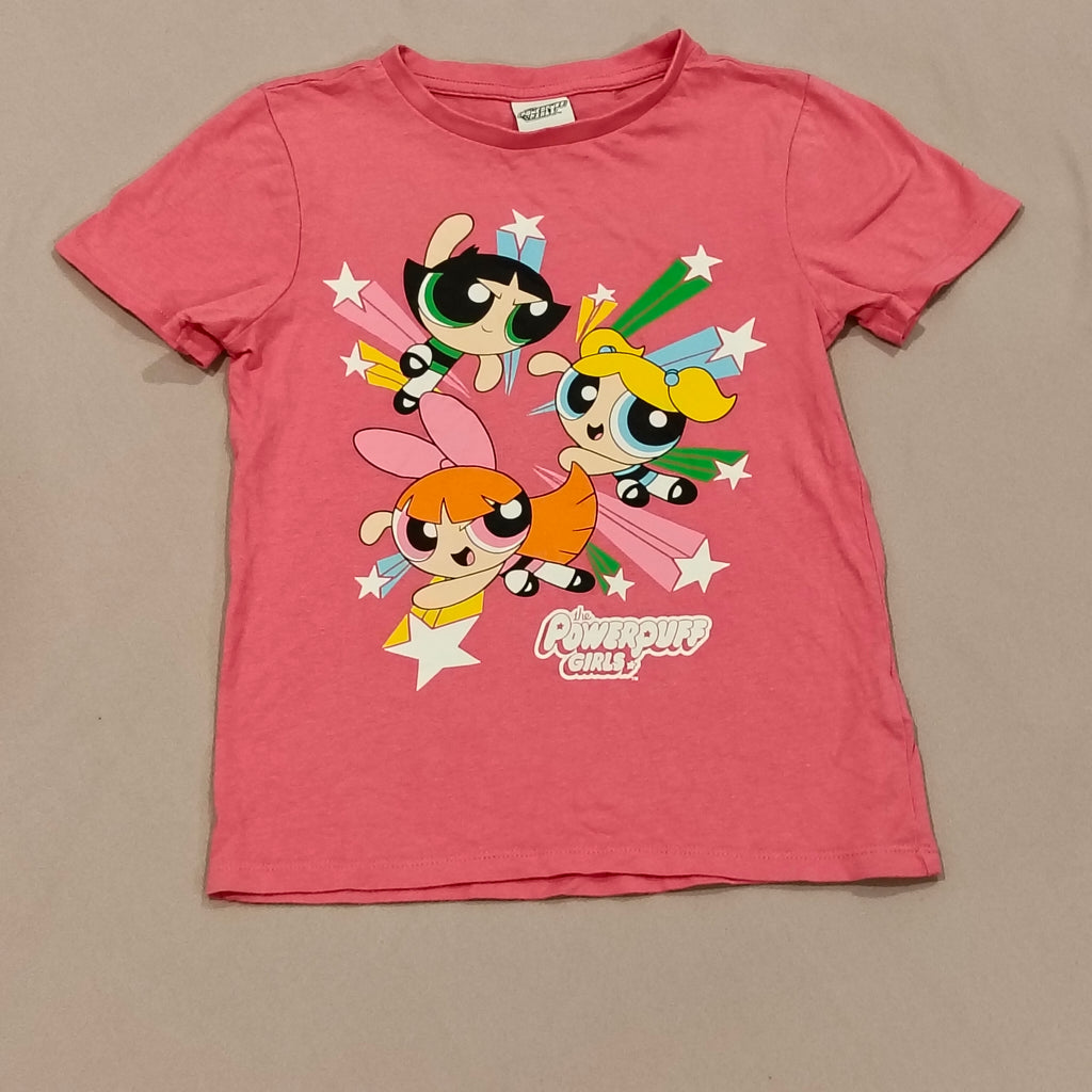 POWEPUFF GIRLS tee size 8 girls short sleeve