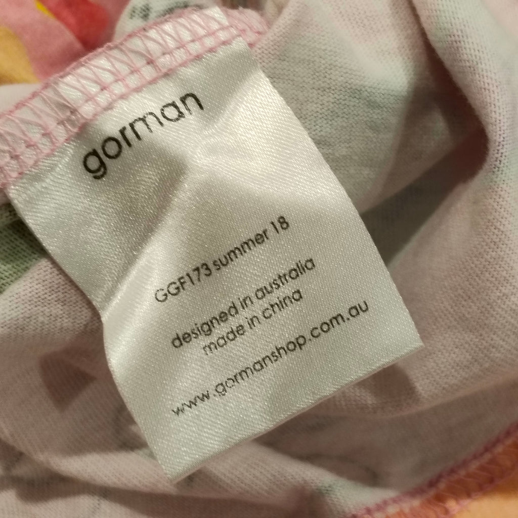 GORMAN tank top size 12-14y girls (or size 6 Women)