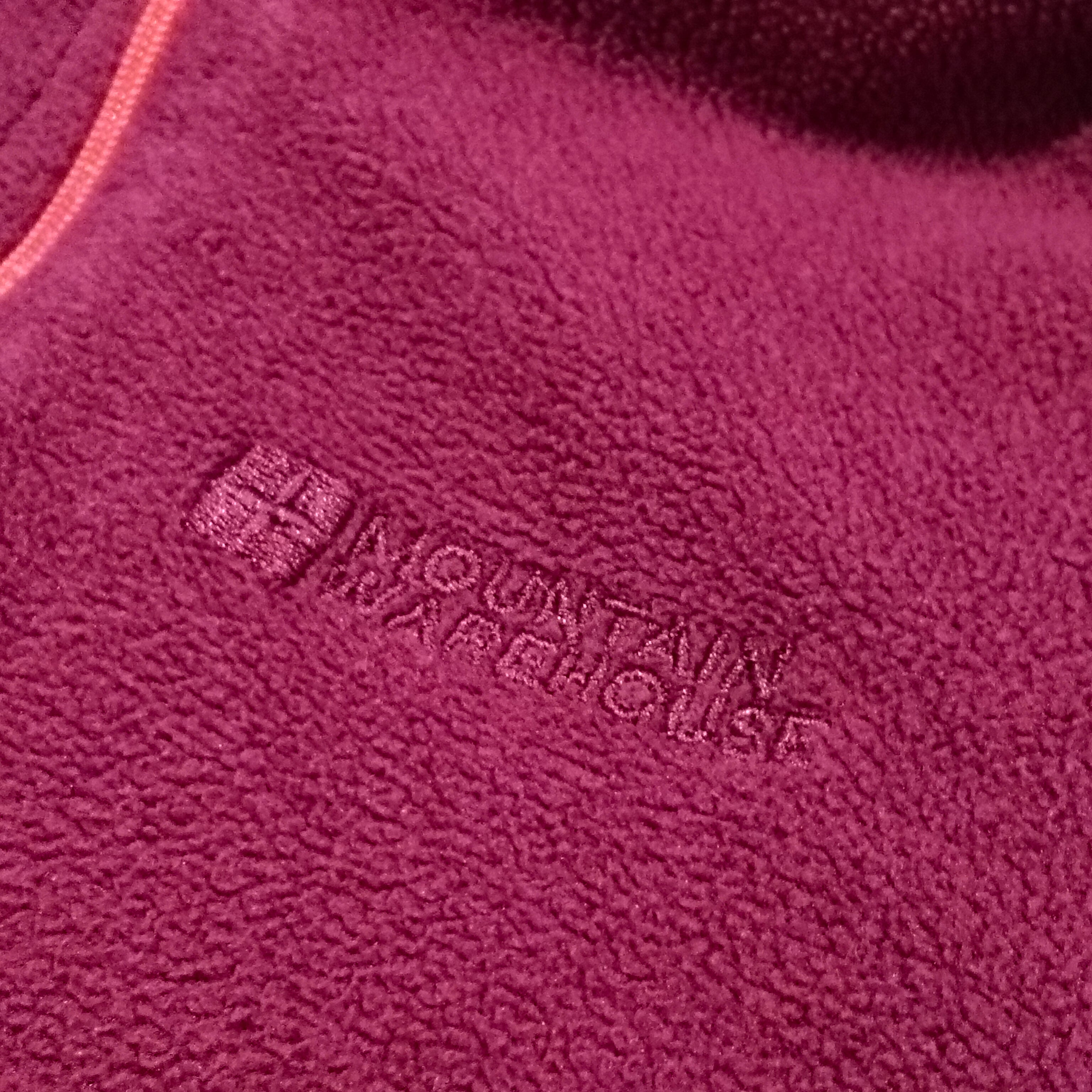 MOUNTAIN WAREHOUSE fleece jumper size  2-3y girls purple