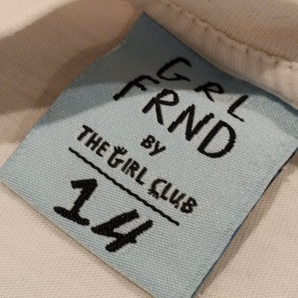 GRL FRNDD by The Girl Club tee size 14y girls short sleeve