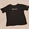 CHAMPION tee size 12 girls black short sleeve