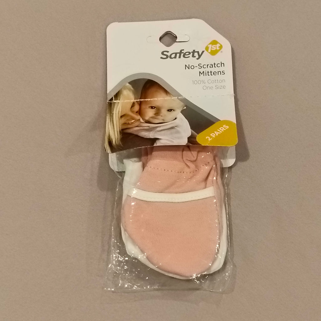 NEW Safety 1st - No Scratch Mittens 2pk BNWT