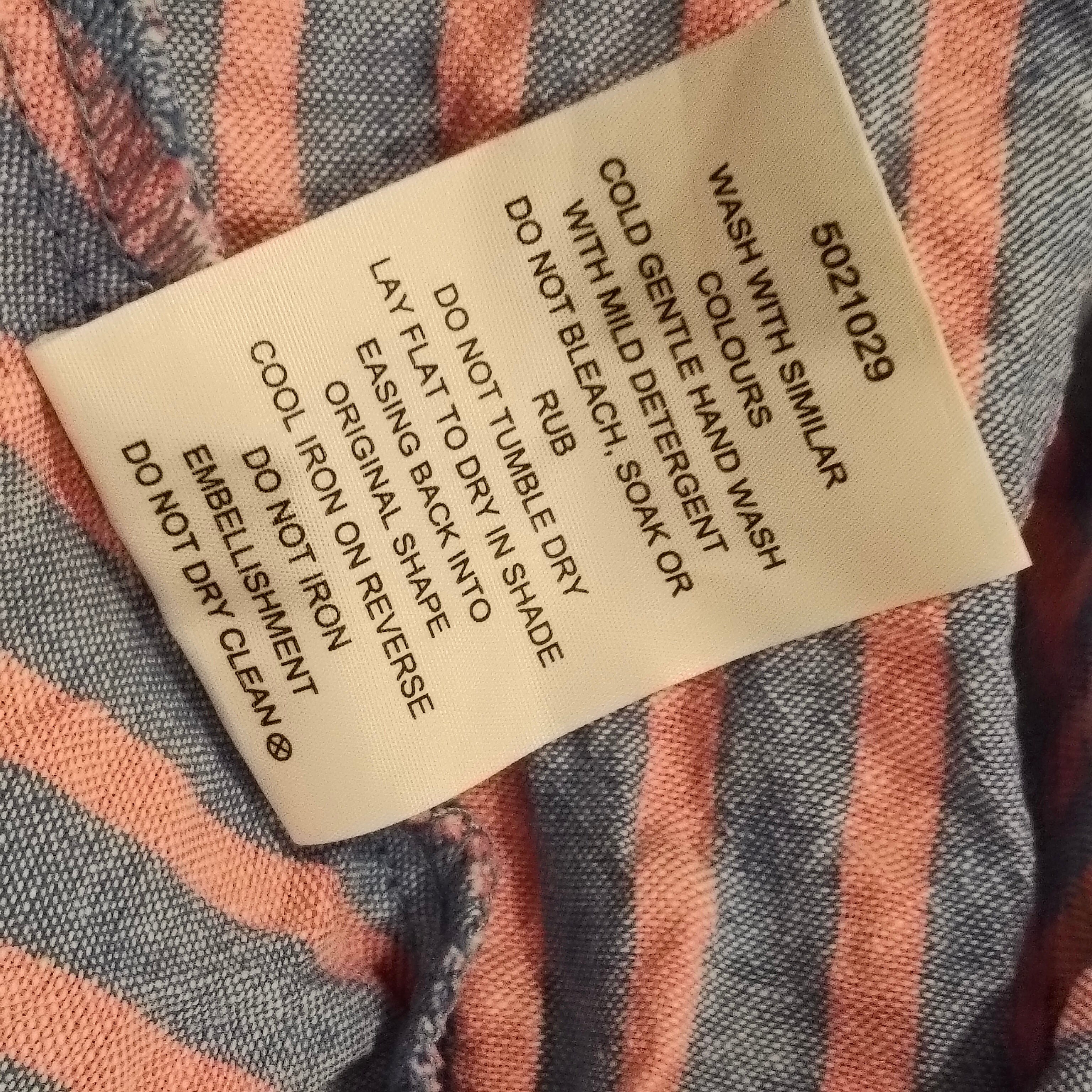 SEED top size 3 girls stripes