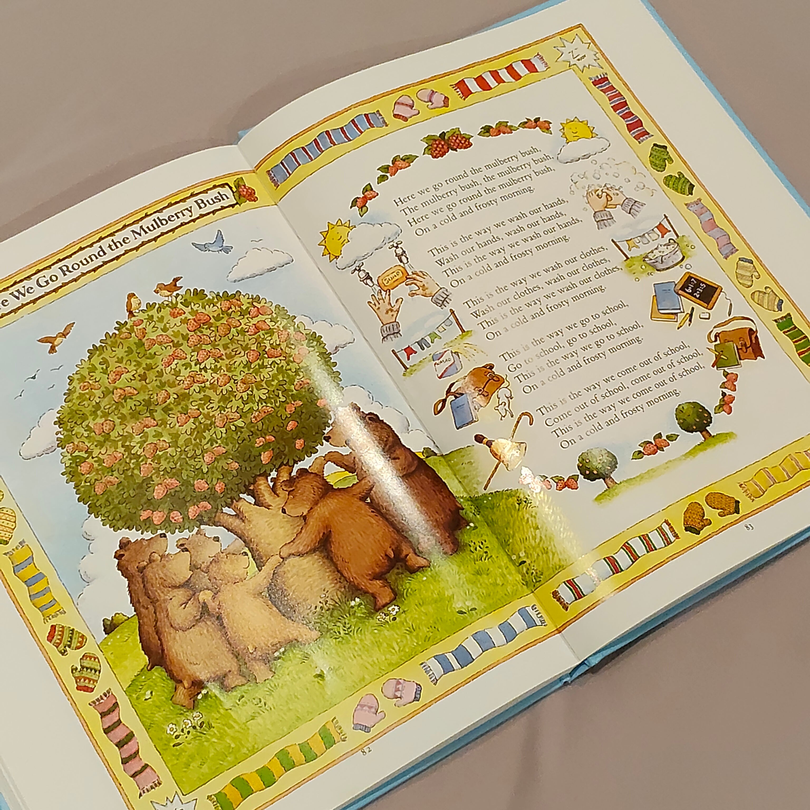 BEST EVER NURSERY RHYMES - Hardcover Book