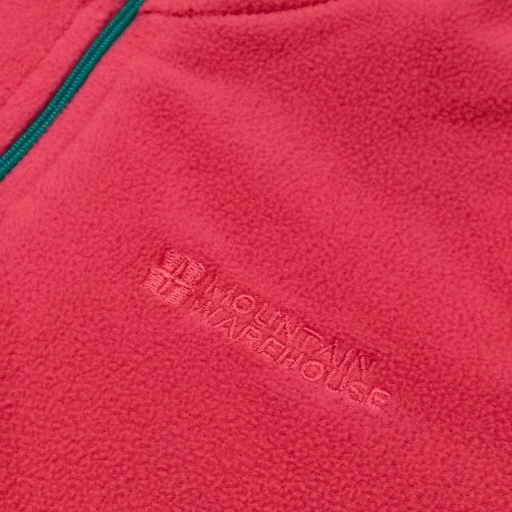 MOUNTAIN WAREHOUSE fleece jumper size 11-12y girls pink