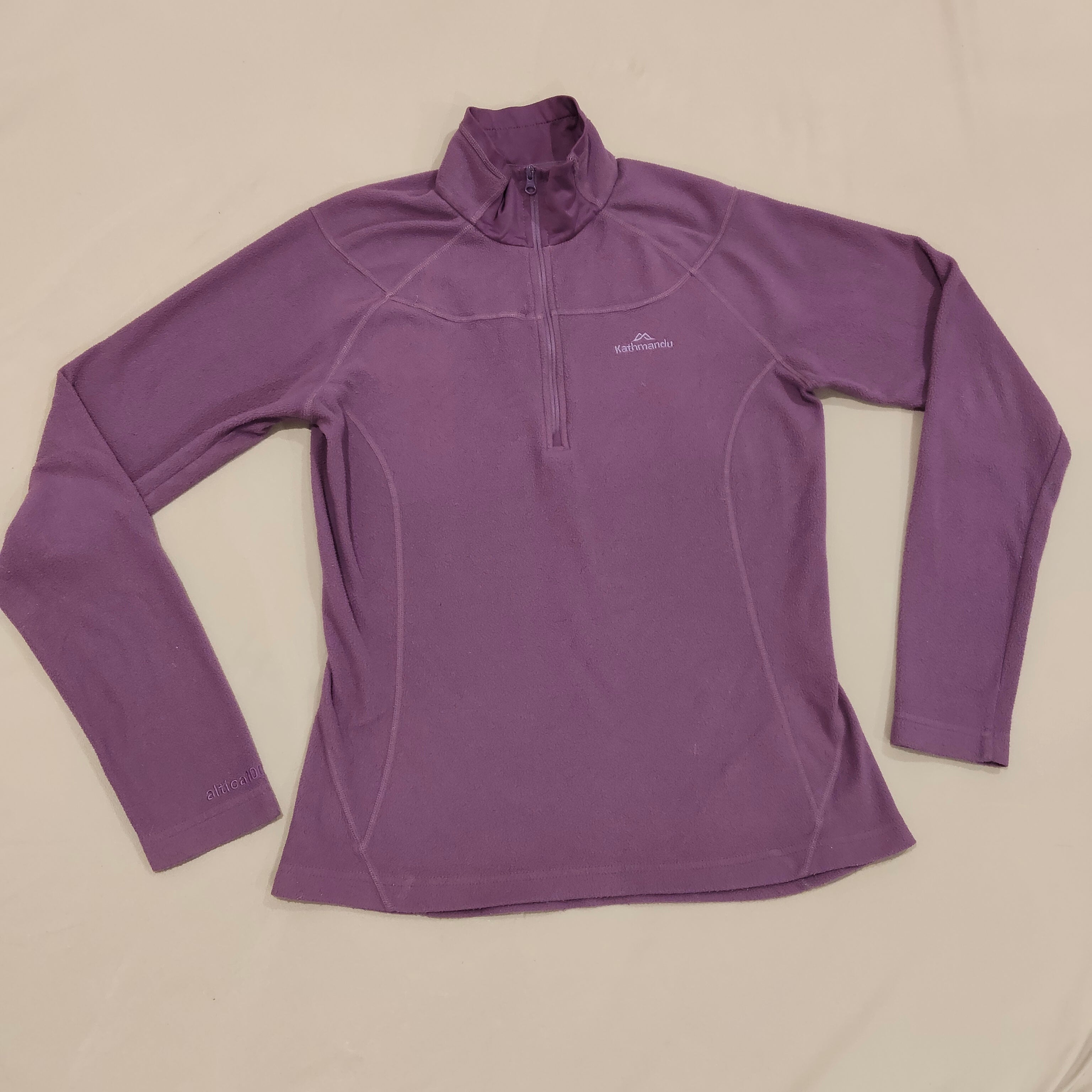 KATHMANDU fleece jumper size 10 Womens Purple