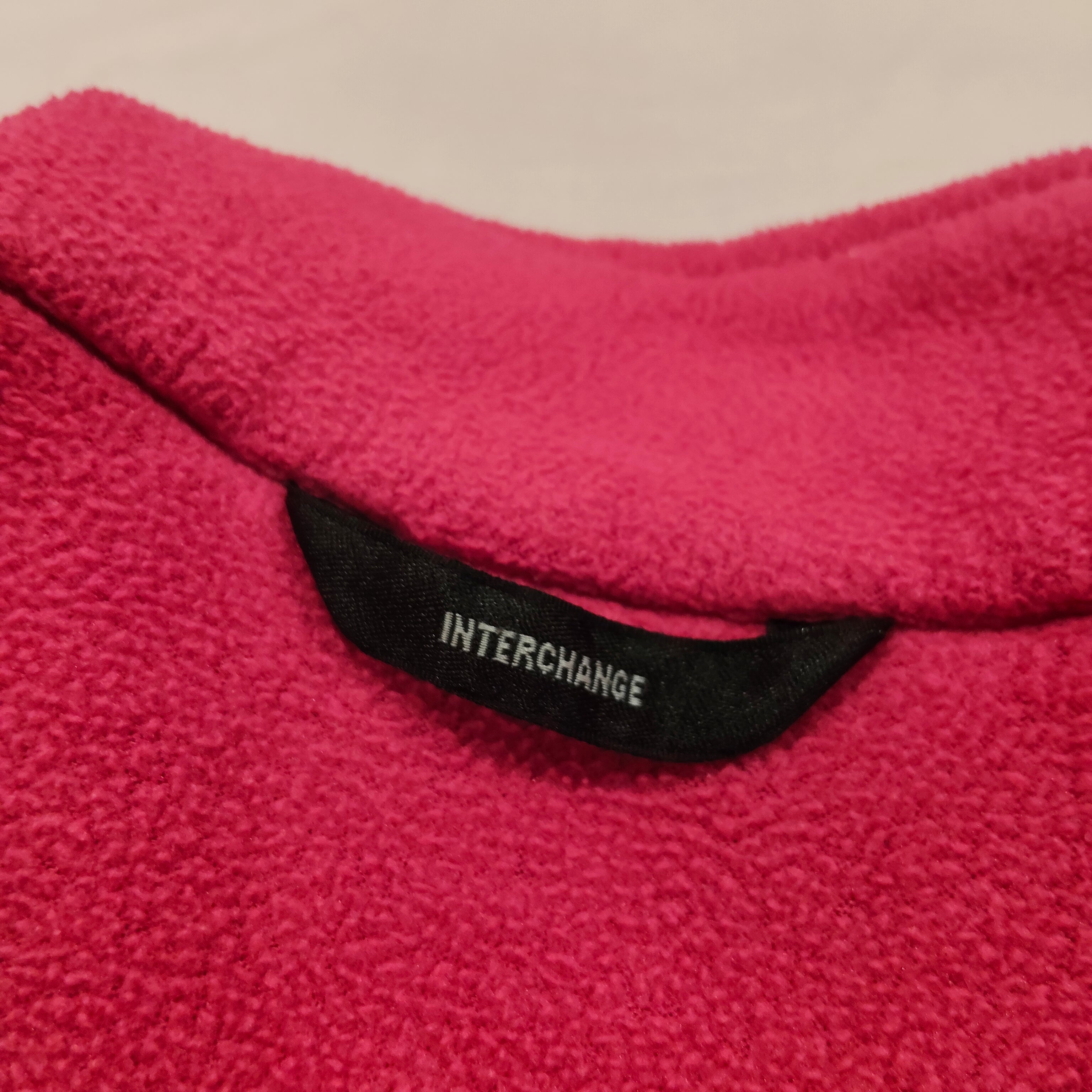 COLUMBIA fleece jumper size 7-8 girls pink zip up