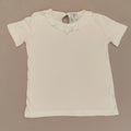 KAREN WALKER top size 8 Womens white short sleeve