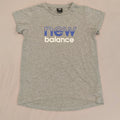 NEW BALANCE top size M Womens short sleeve grey