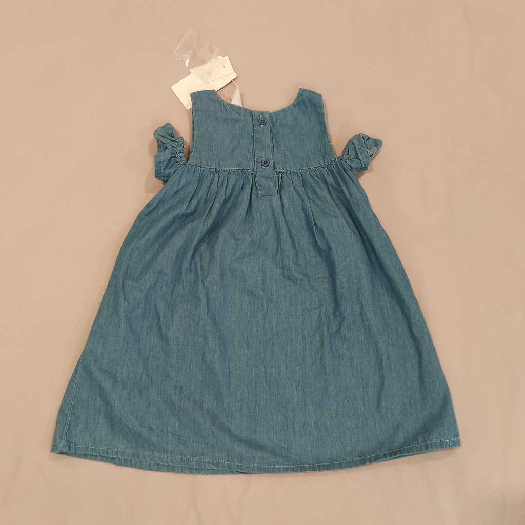 NEW FARMERS Butterfly Daisy dress size 2 girls