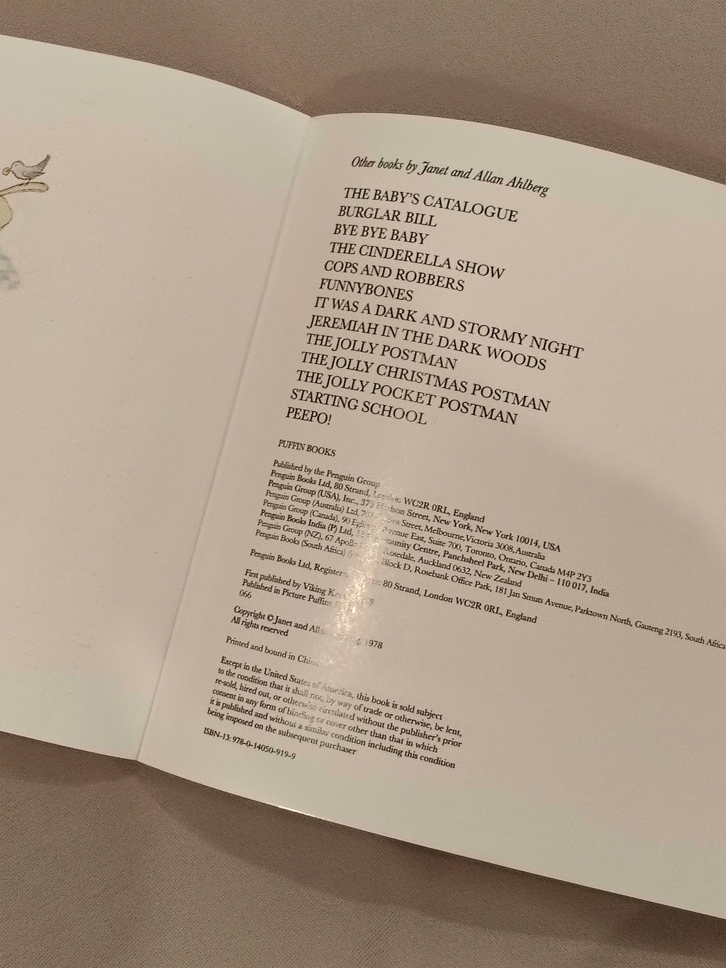 'Each Peach Pear Plum' by Janet and Allan Ahlberg BOOK Paperback