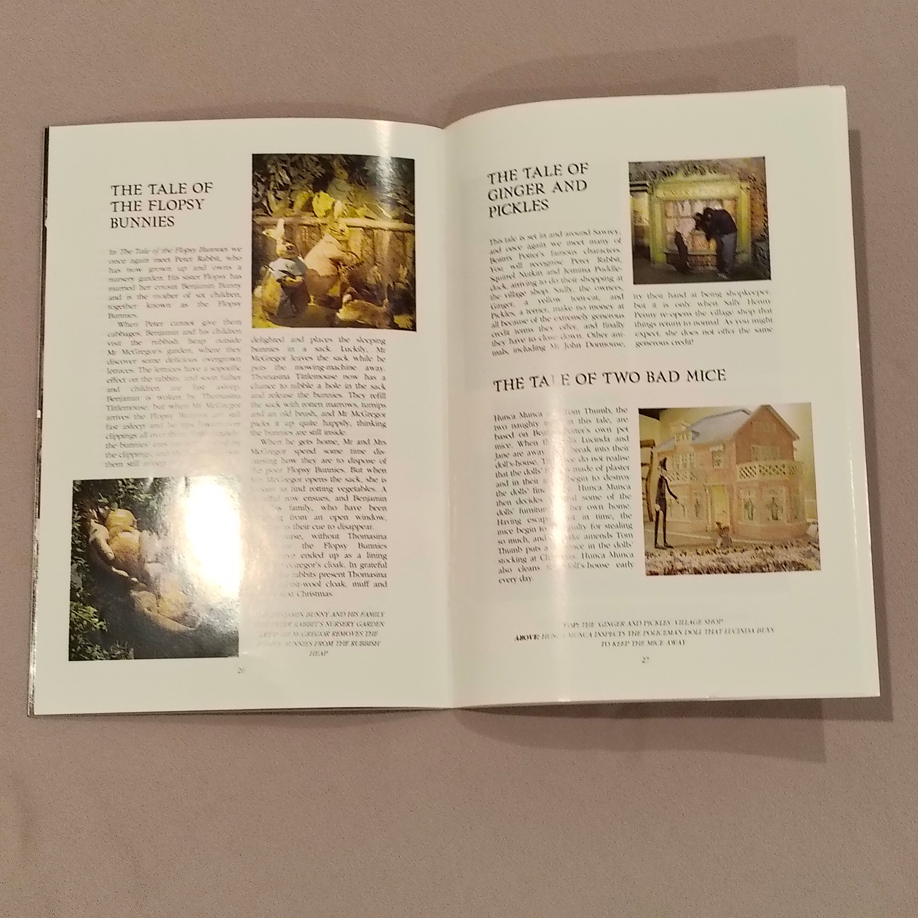 Vintage The World of Beatrix Potter Attractions Brochure 1993