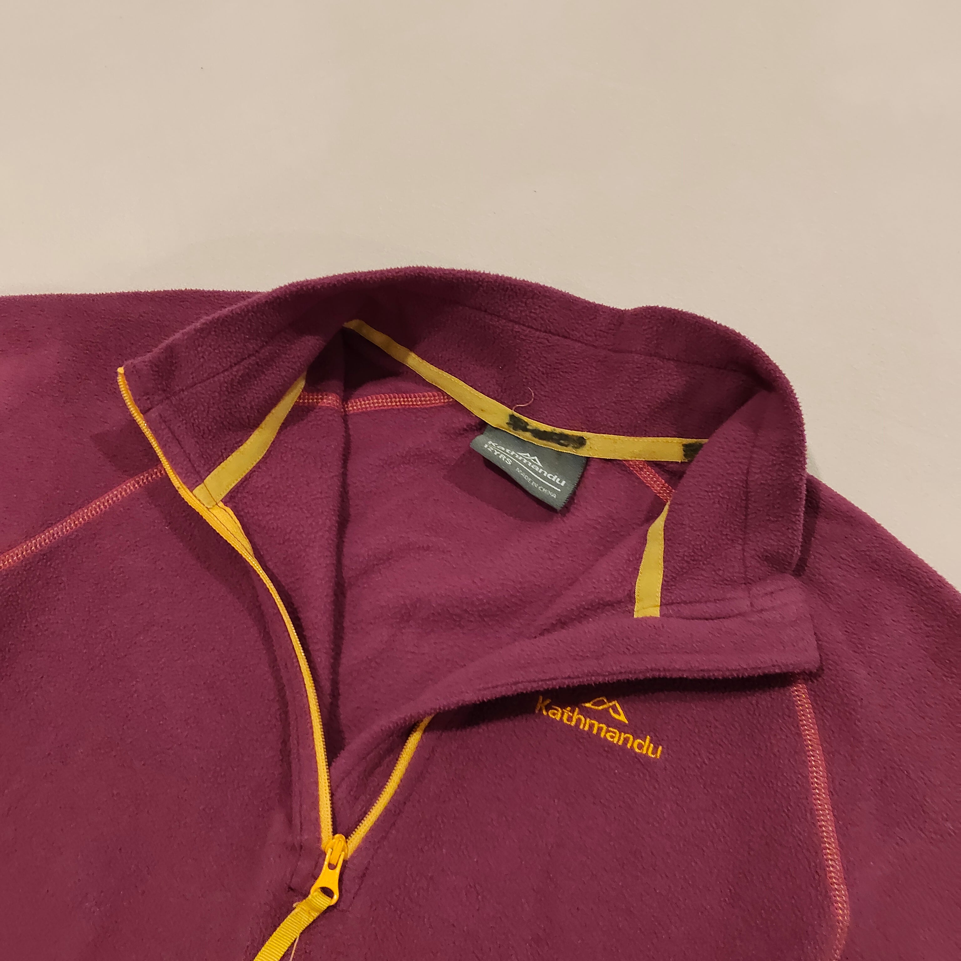 KATHMANDU fleece jumper size 12y girls