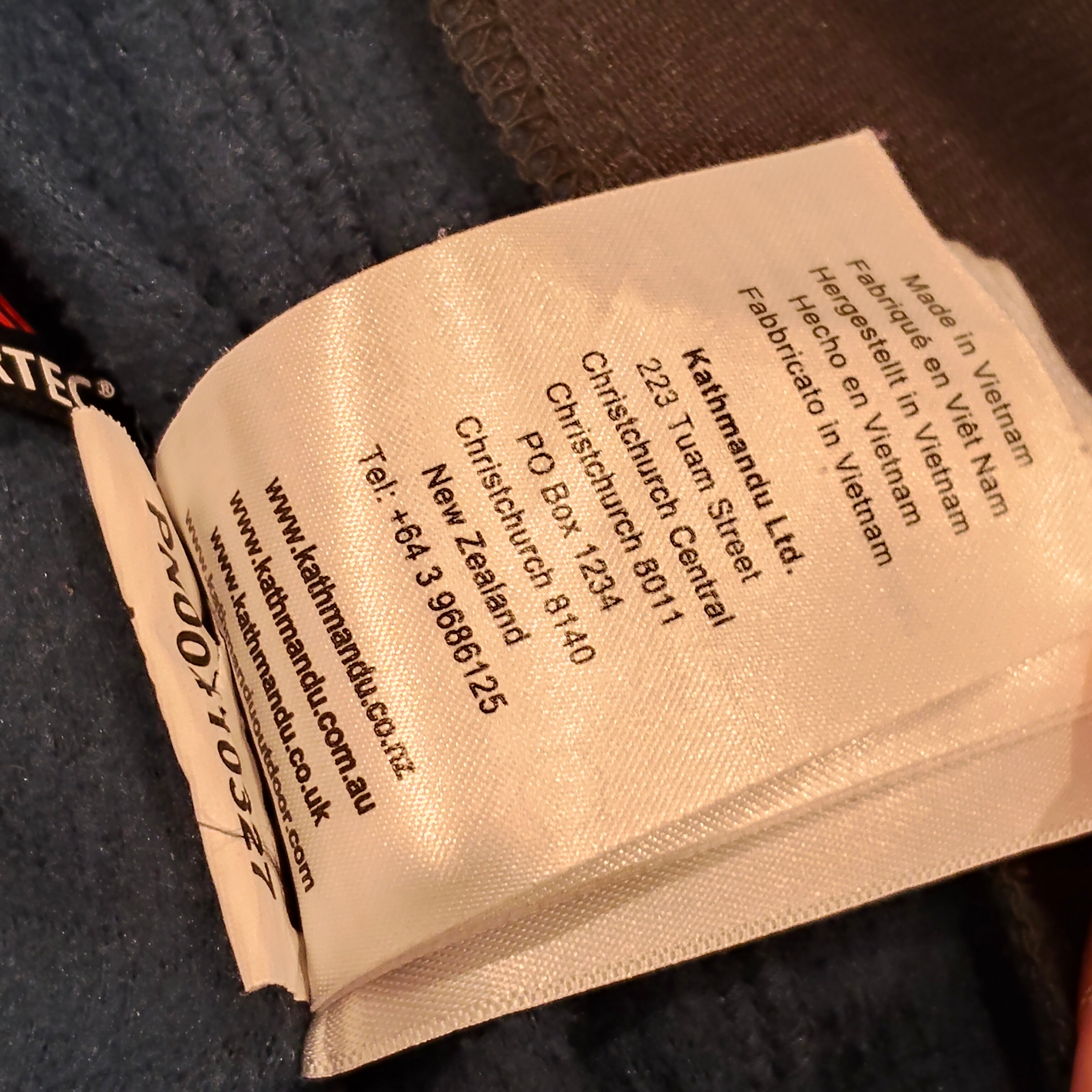 KATHMANDU zip up jumper size 6yrs unisex kids navy/yellow