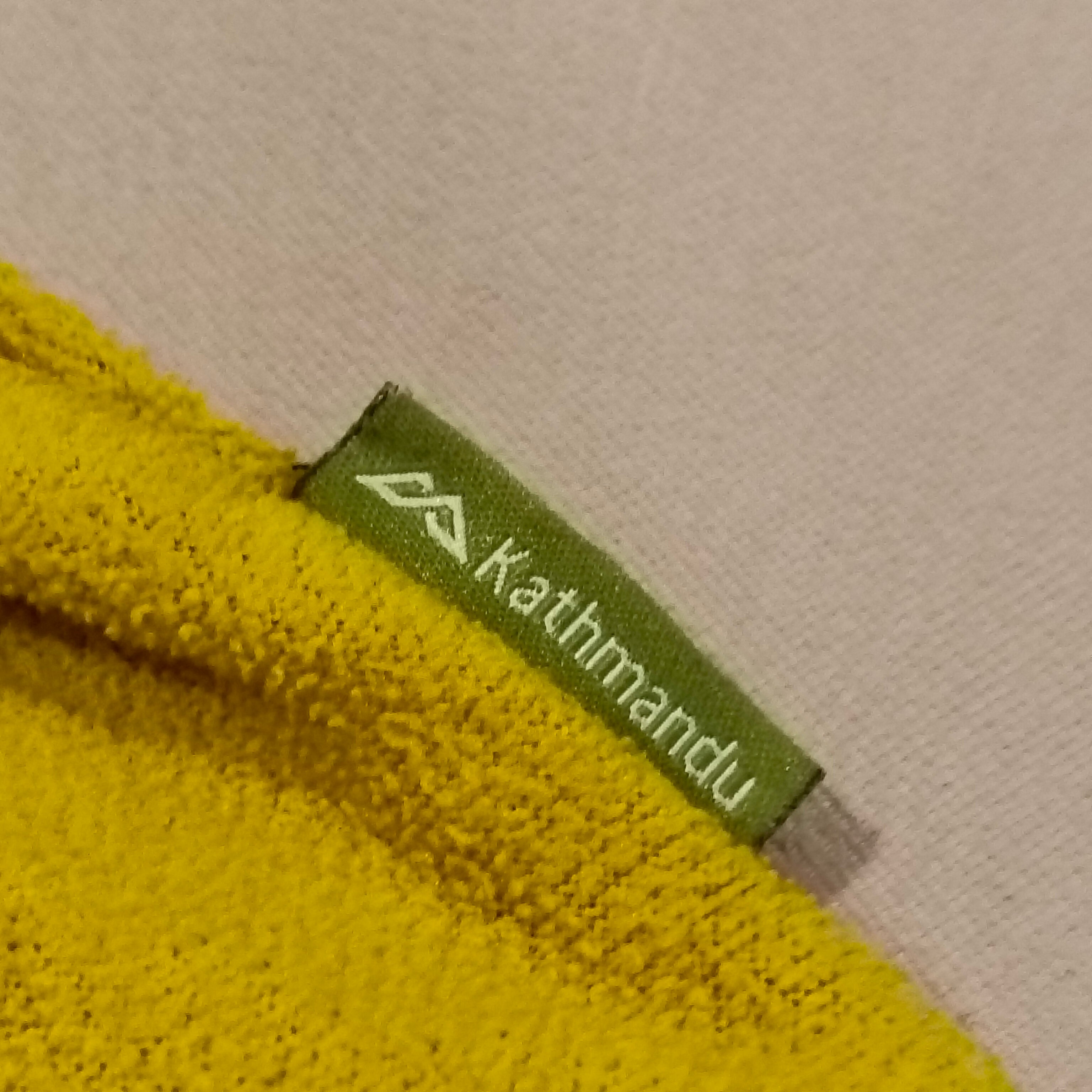 KATHMANDU fleece jumper size 6yrs unisex kids yellow