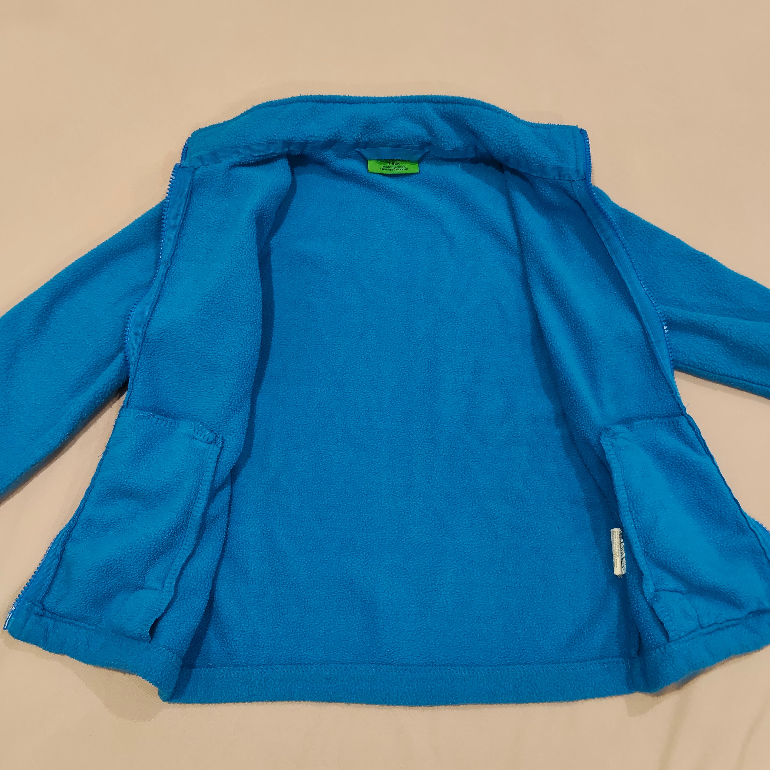 MOUNTAIN WAREHOUSE zip up jumper size 7-8yrs blue