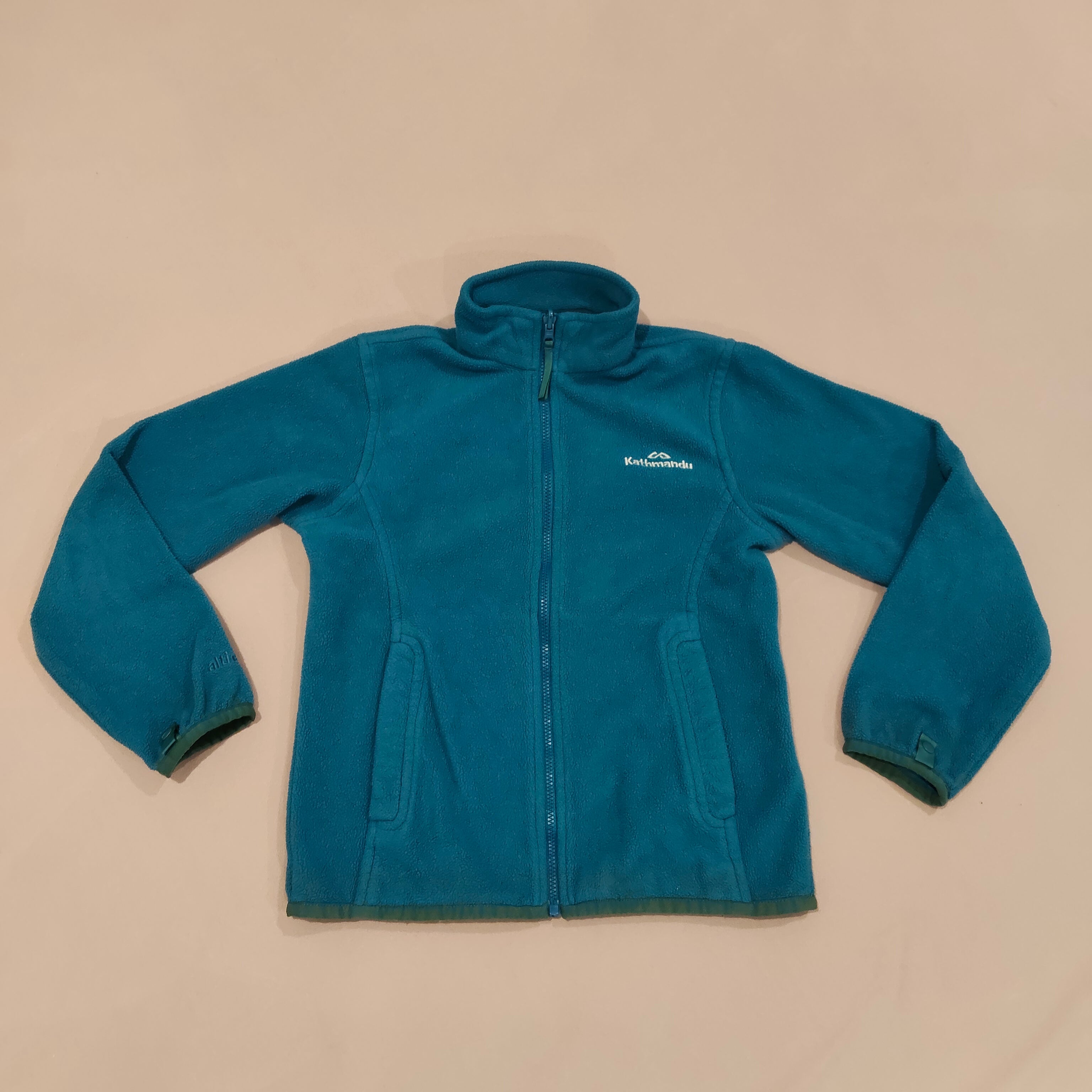 KATHMANDU zip up jumper size 8yrs boys blue