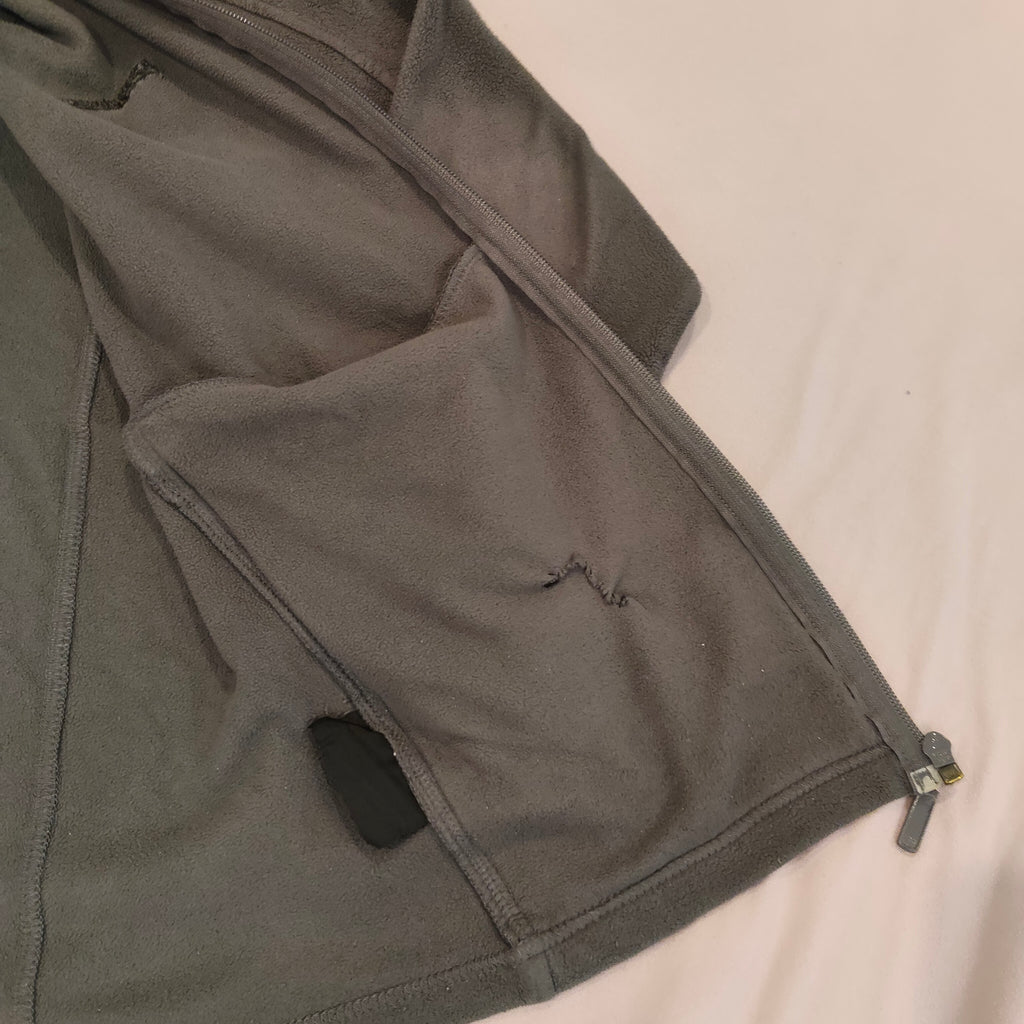 KATHMANDU zip up fleece jumper size S Mens grey