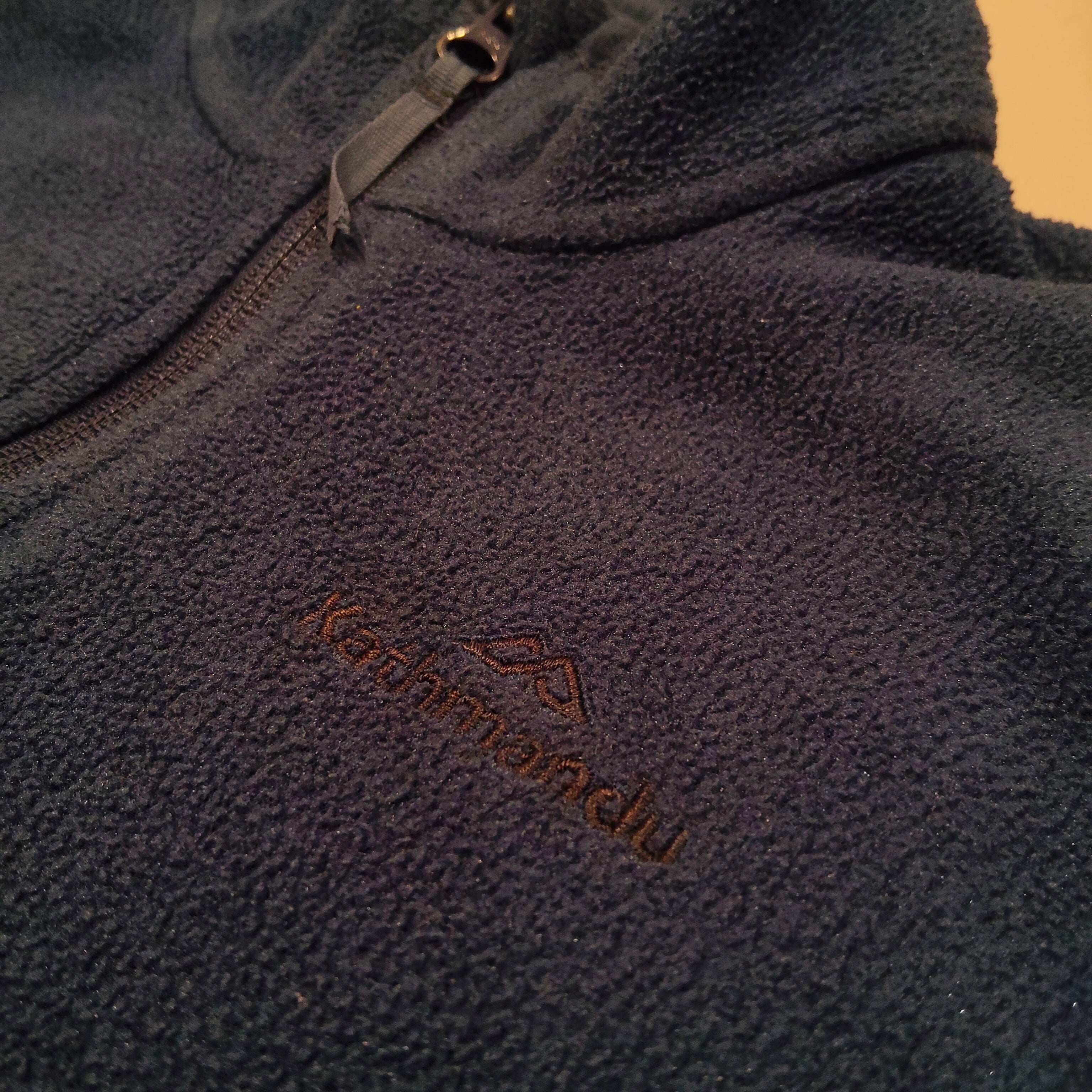 KATHMANDU zip up fleece jumper size 10 yrs boys blue
