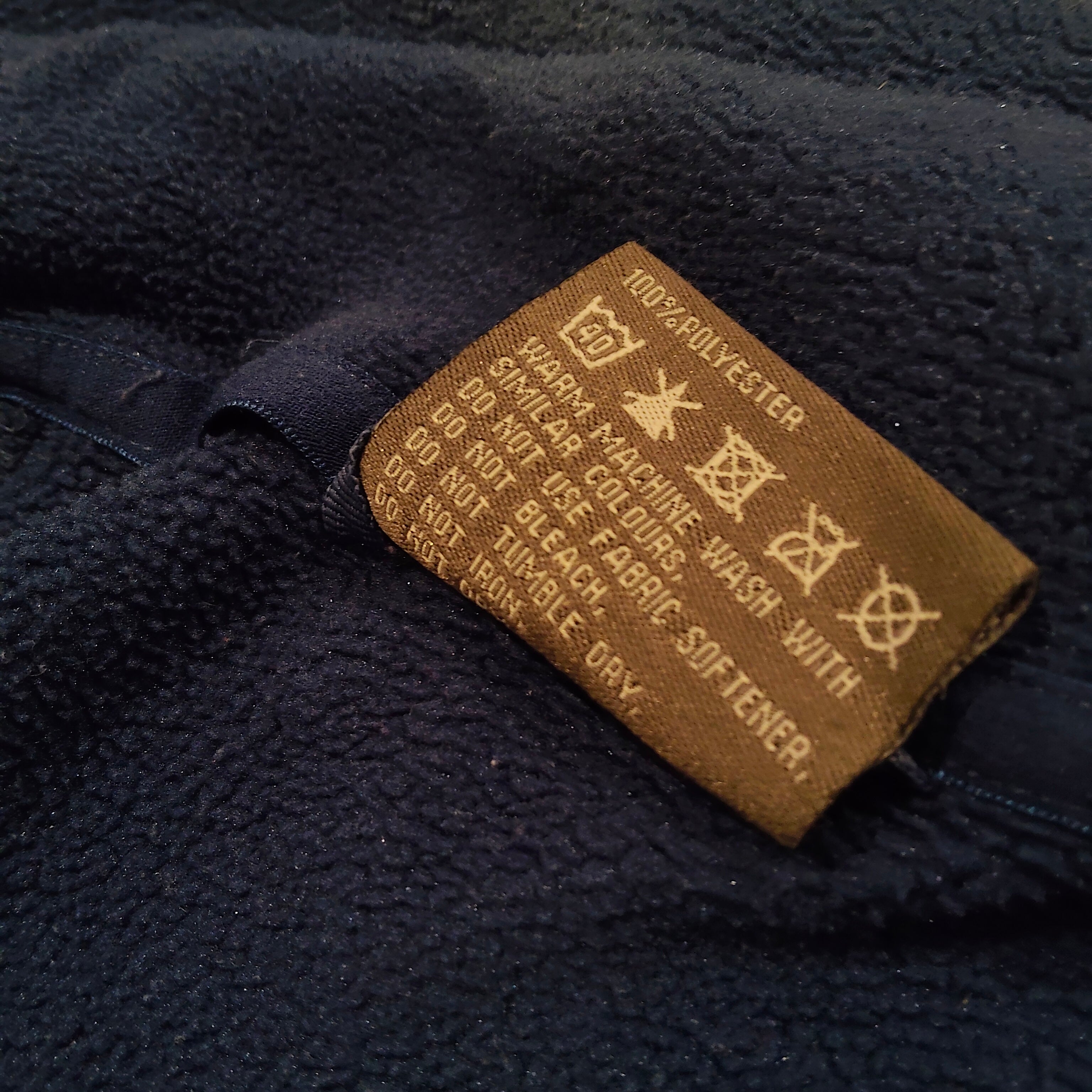 KATHMANDU zip up fleece jumper size 10 yrs boys blue