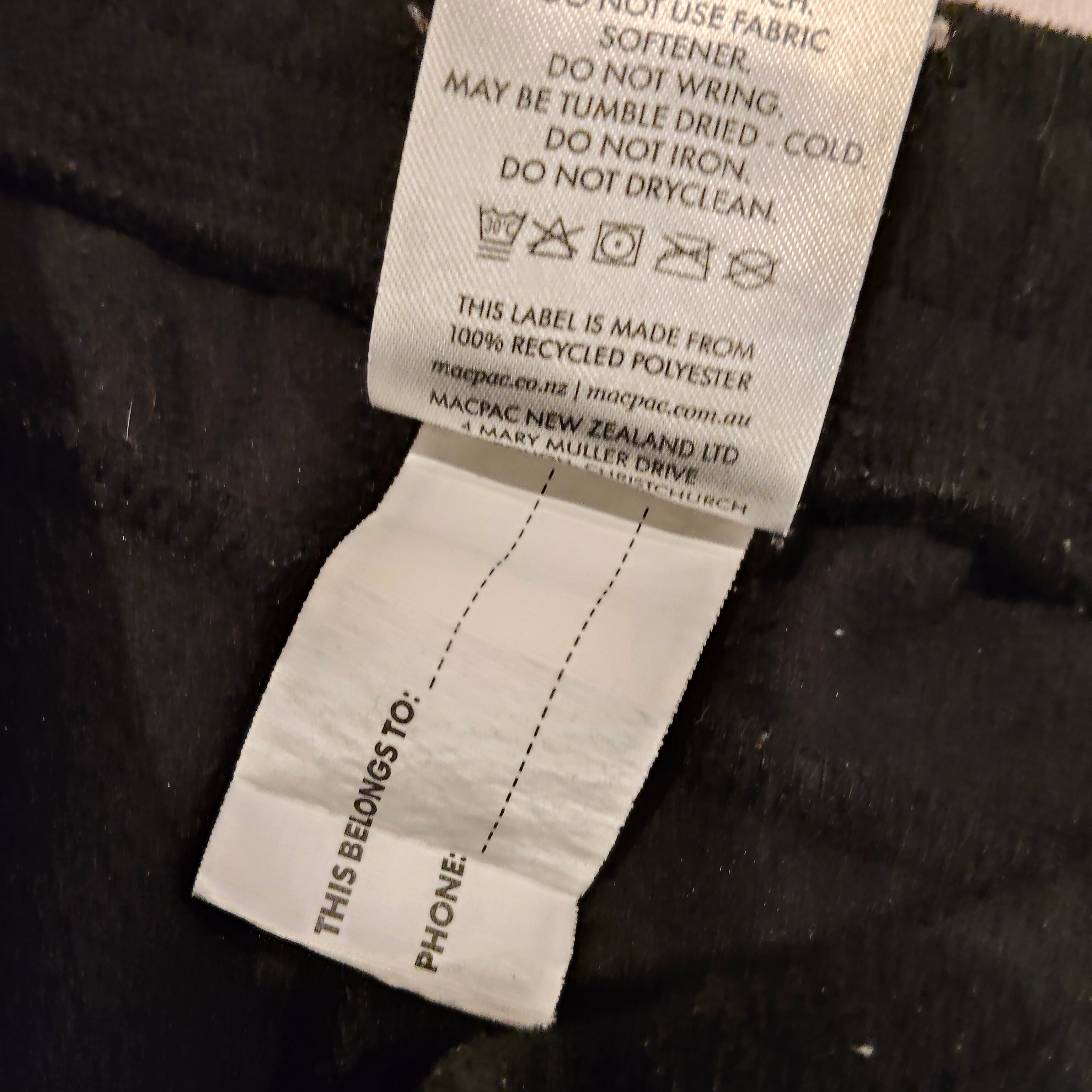 MACPAC fleece pants size 8yrs boys