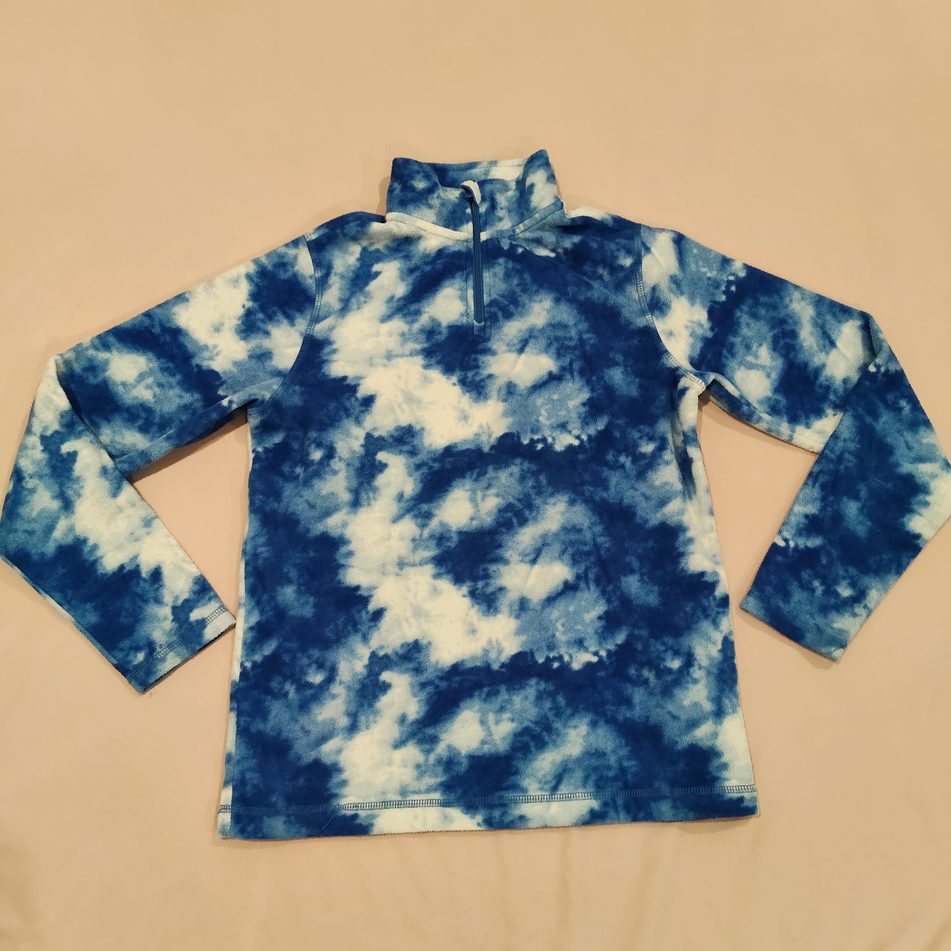 LANDS' END fleece jumper size 10-12y boys