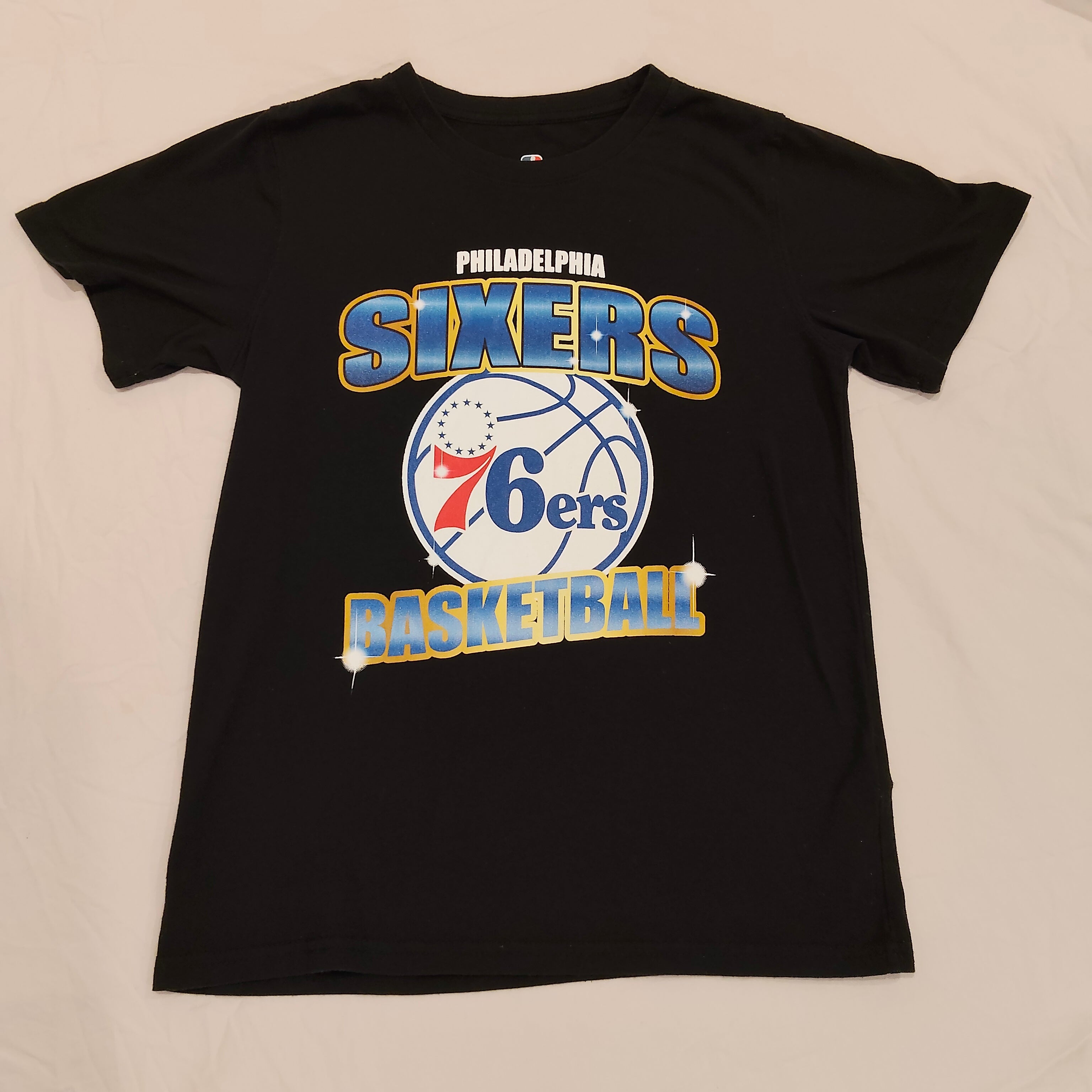 NBA tee size 14-16y boys short sleeve black
