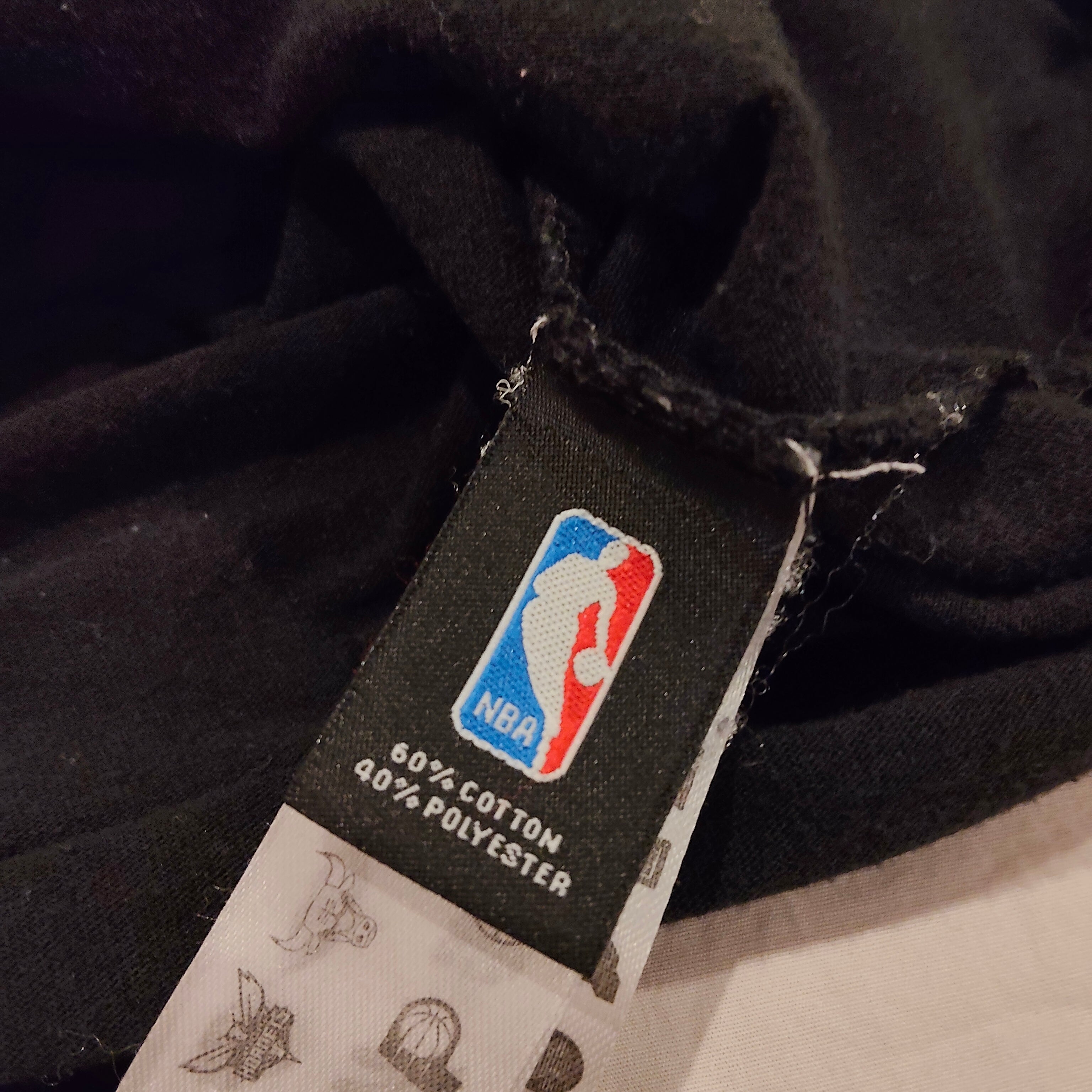 NBA tee size 14-16y boys short sleeve black