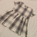 HUFFER checkered dress size 12 Womens