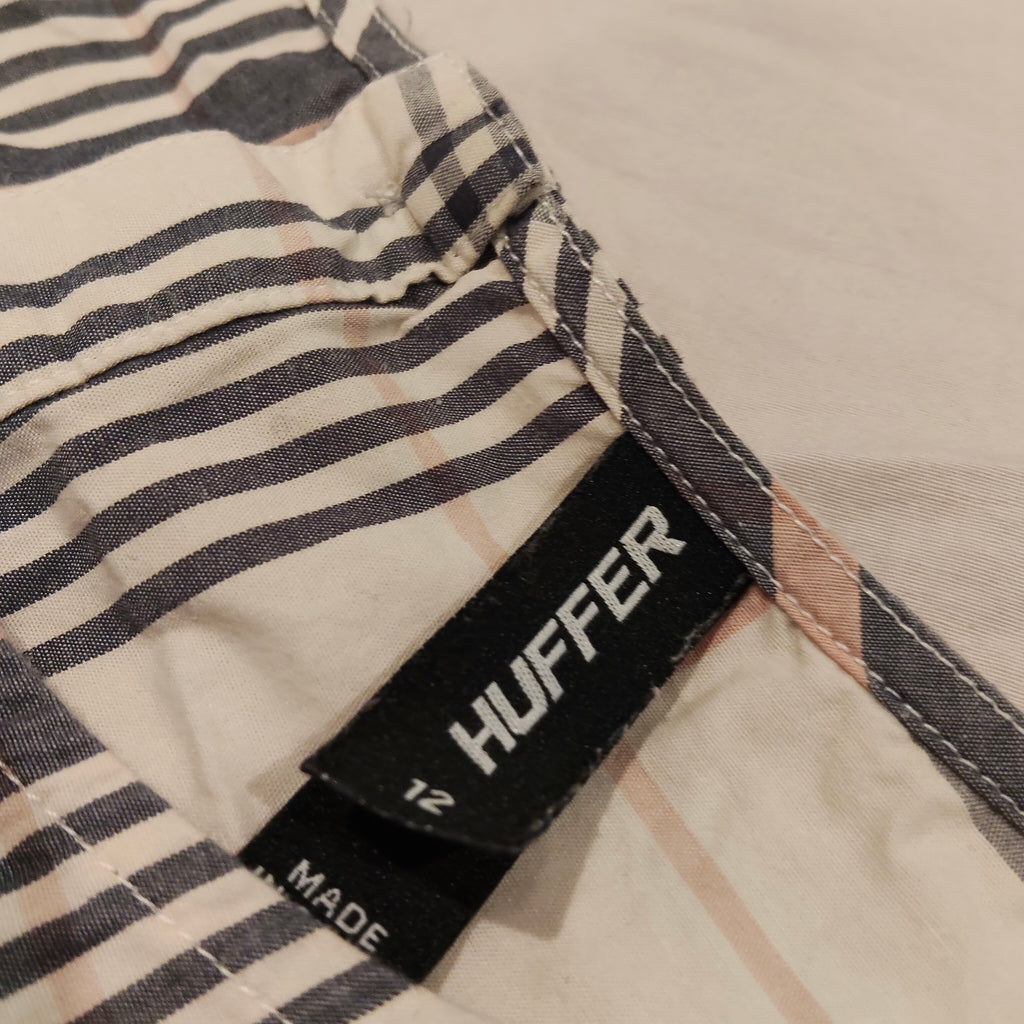 HUFFER checkered dress size 12 Womens