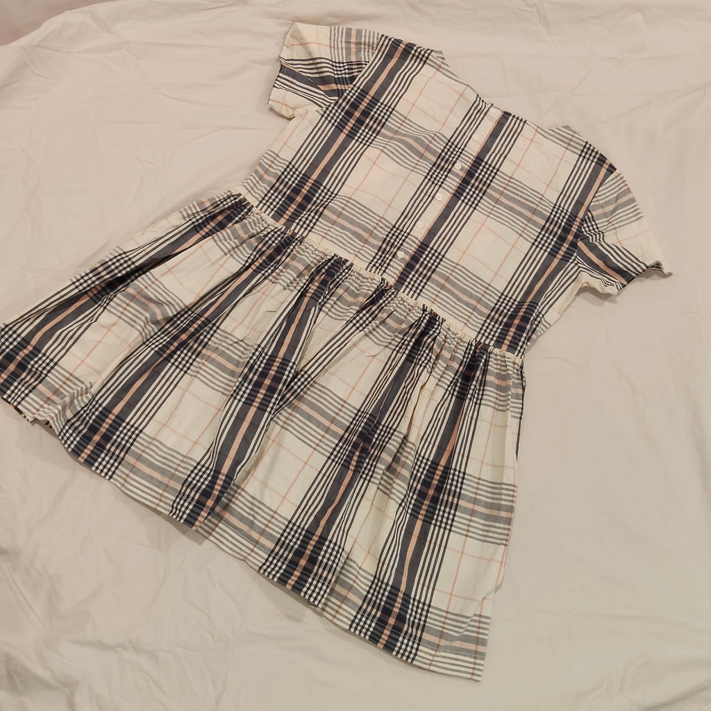 HUFFER checkered dress size 12 Womens