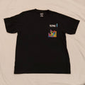 UNIQLO tee size S Mens Tetris short sleeve black