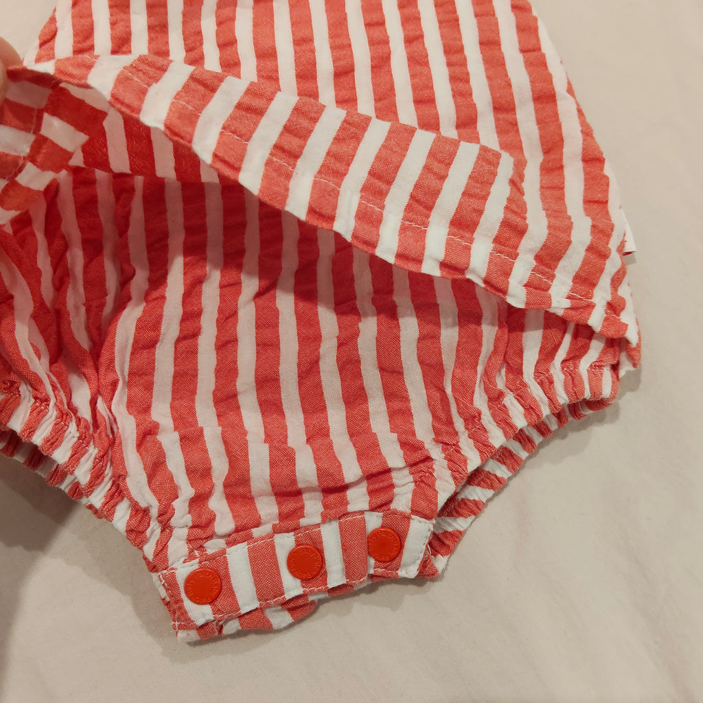 PUMPKIN PATCH baby romper size 0-3m girls stripes