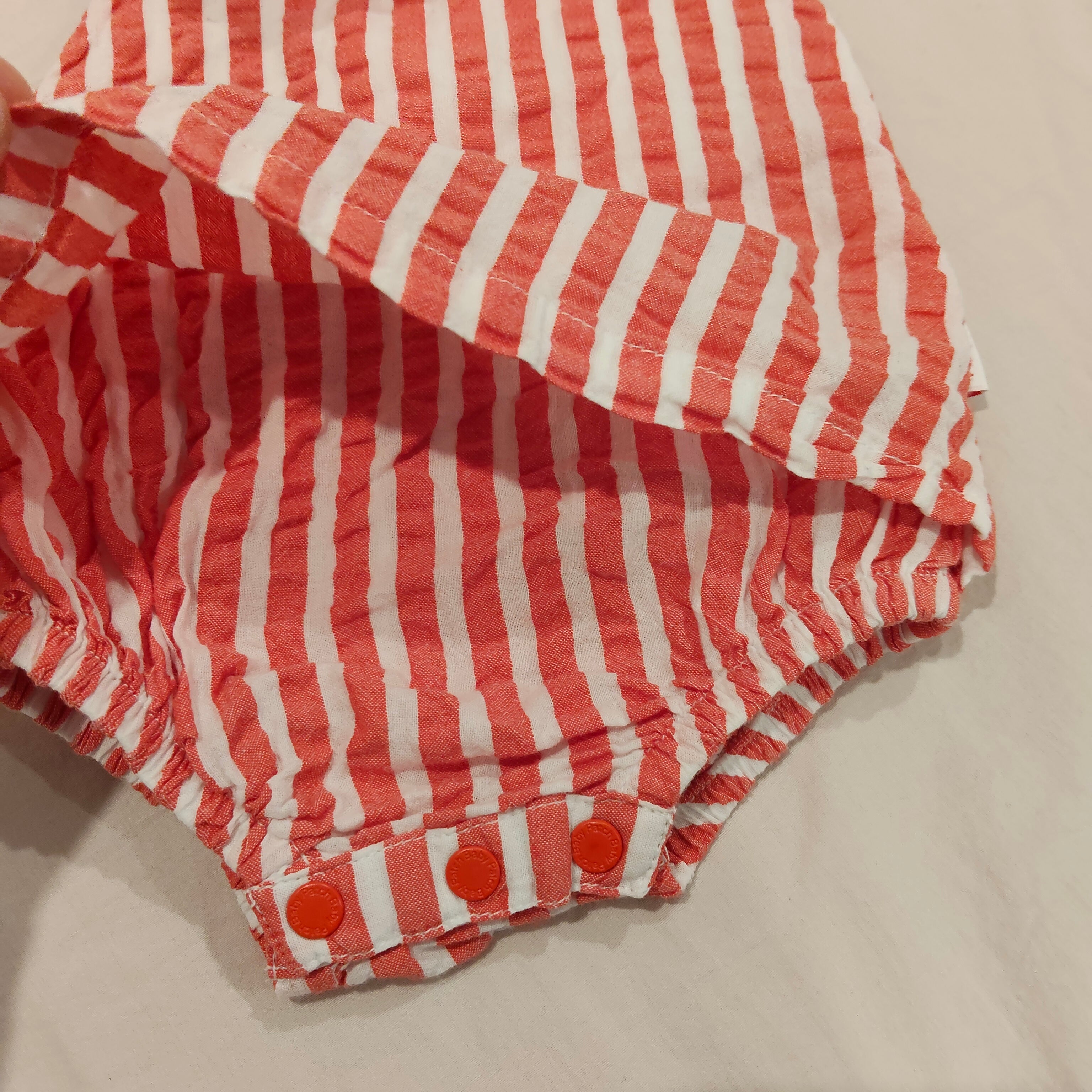 PUMPKIN PATCH baby romper size 0-3m girls stripes