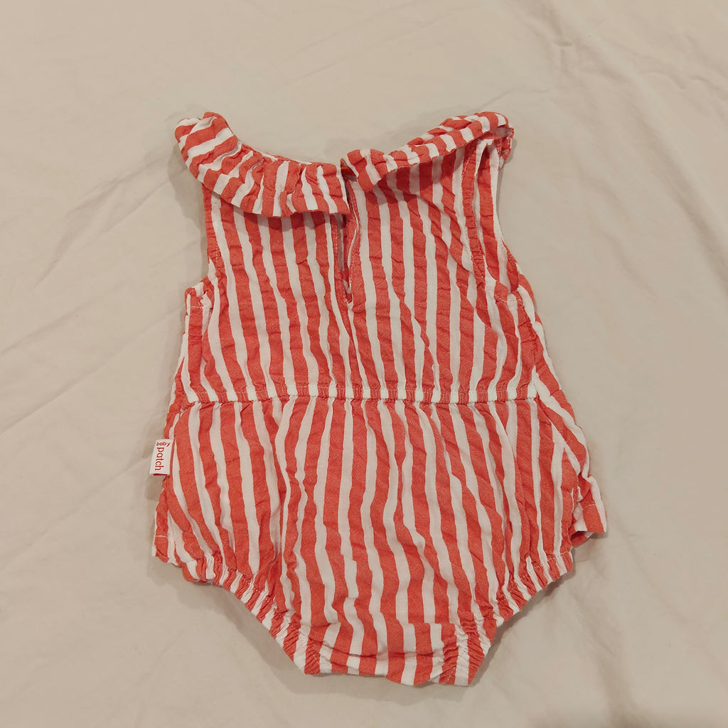 PUMPKIN PATCH baby romper size 0-3m girls stripes