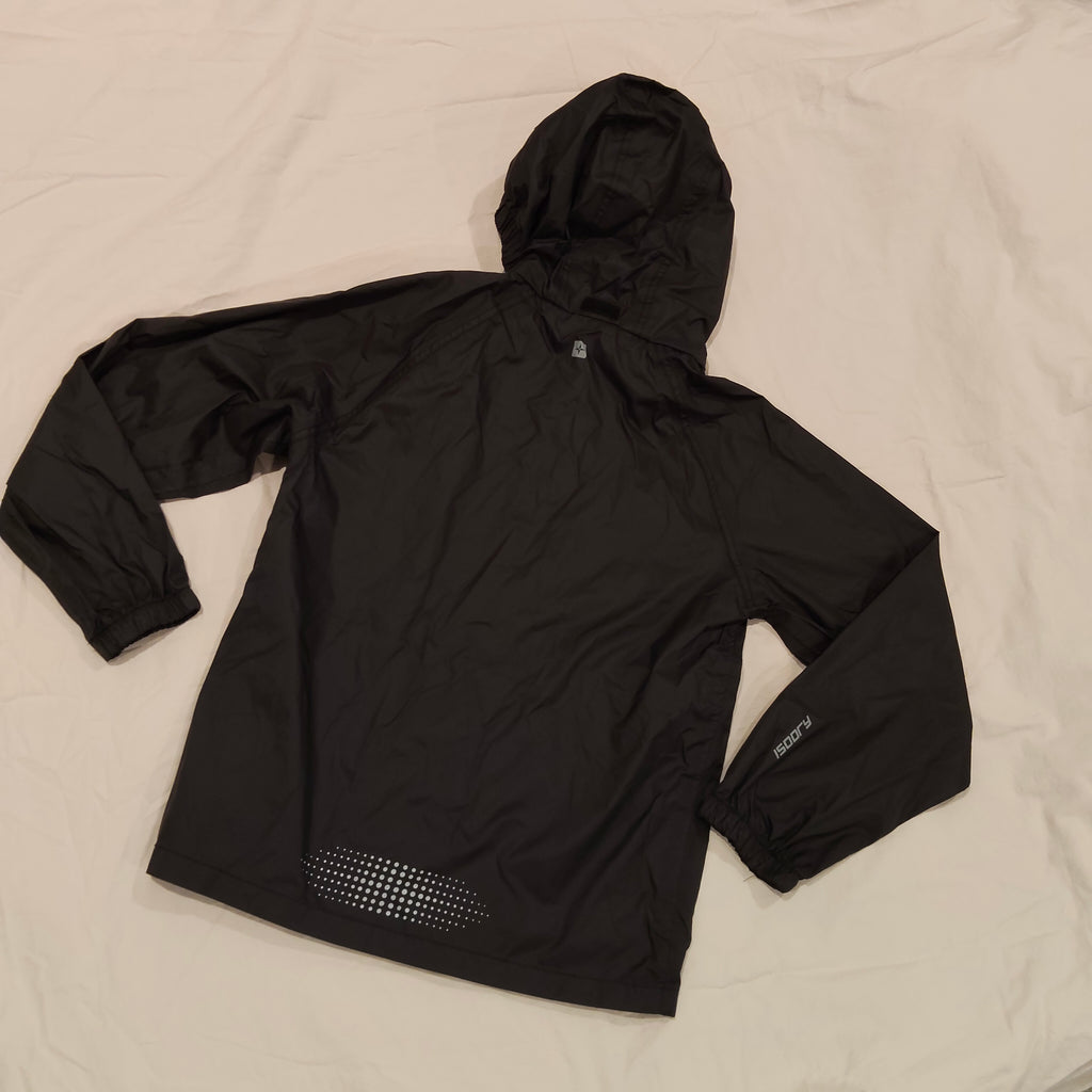 MOUTAIN WAREHOUSE rain jacket size 9-10y unisex kids black