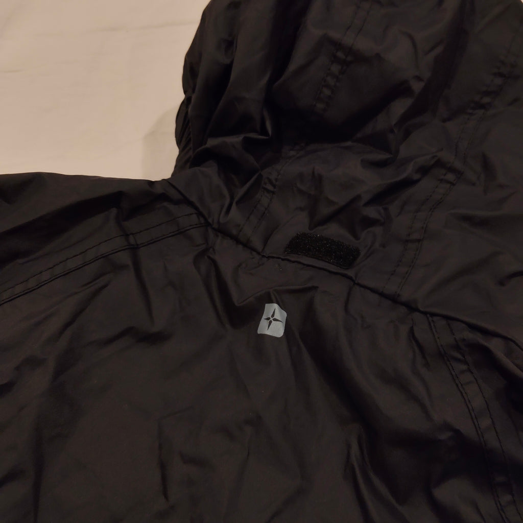 MOUTAIN WAREHOUSE rain jacket size 9-10y unisex kids black