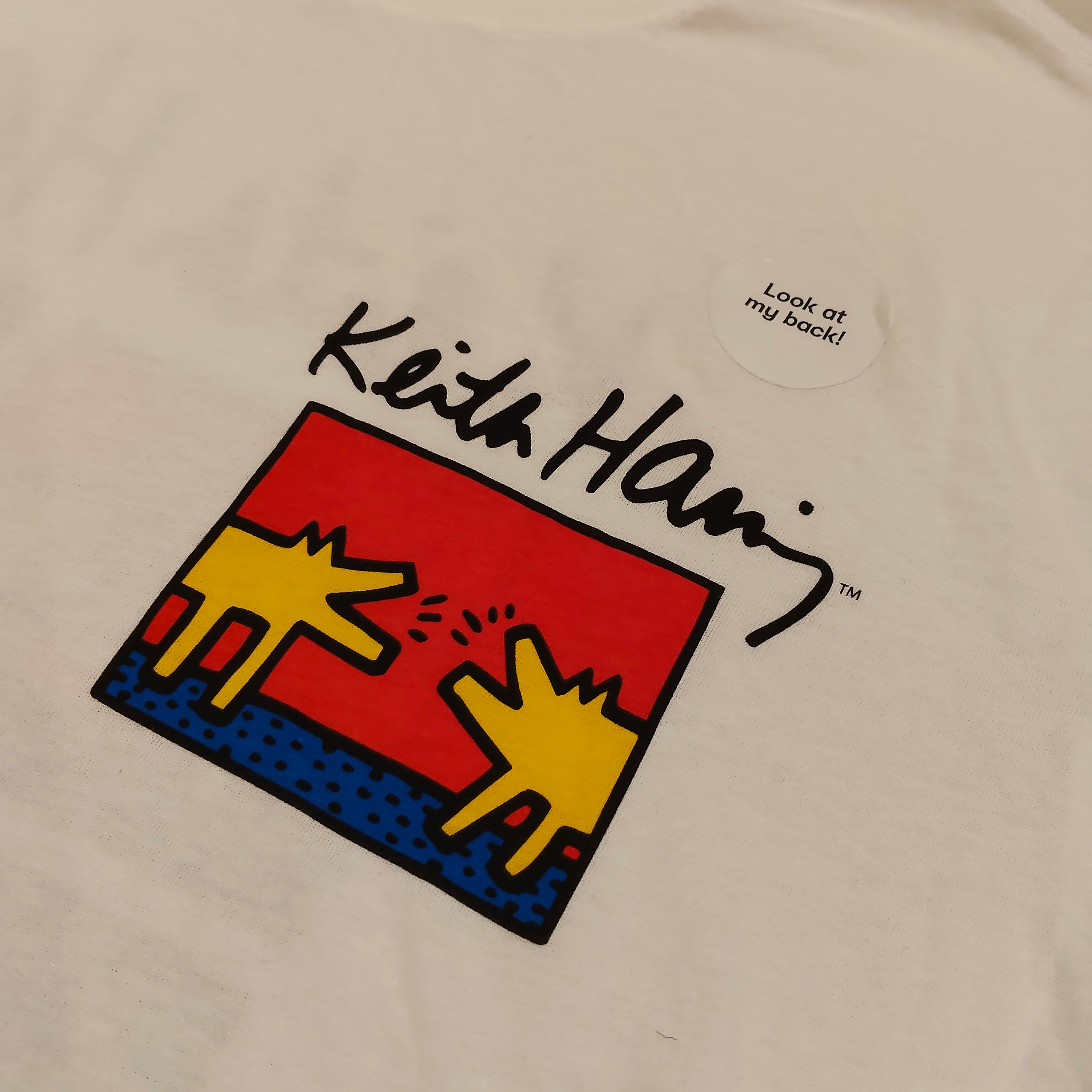 New KEITH HARING tee size L Mens